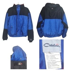 Catalina Blue and Black Mens Jacket